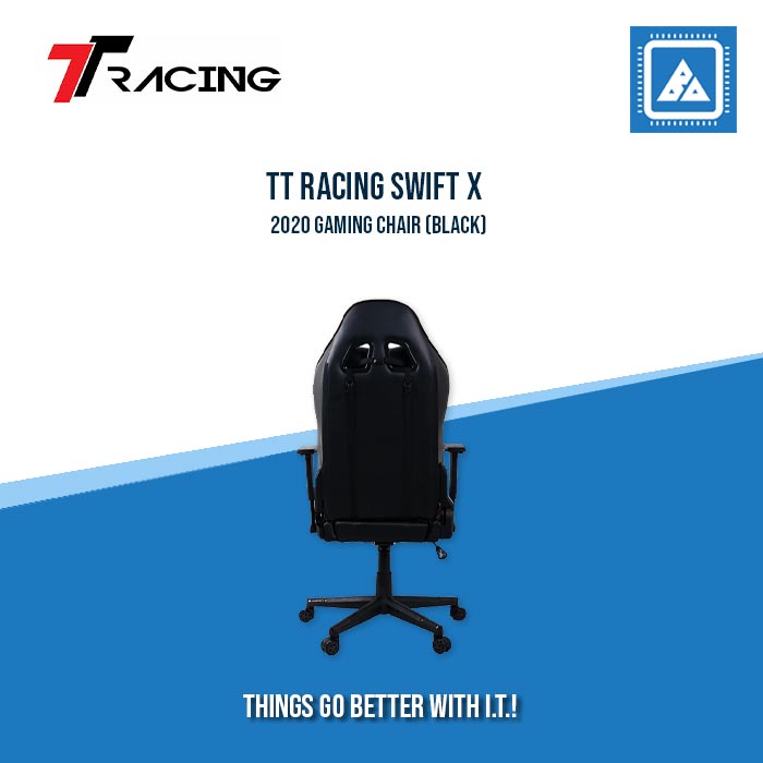 TT RACING SWIFT X 2020 GAMING CHAIR (BLACK) TT RACING SWIFT X 2020 GAMING CHAIR (BLACK)